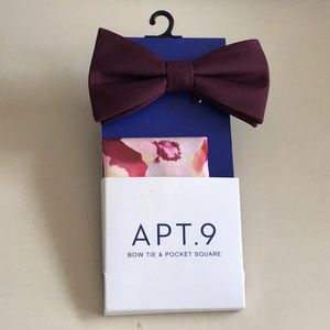 Men’s Bow Tie and Pocket Square
